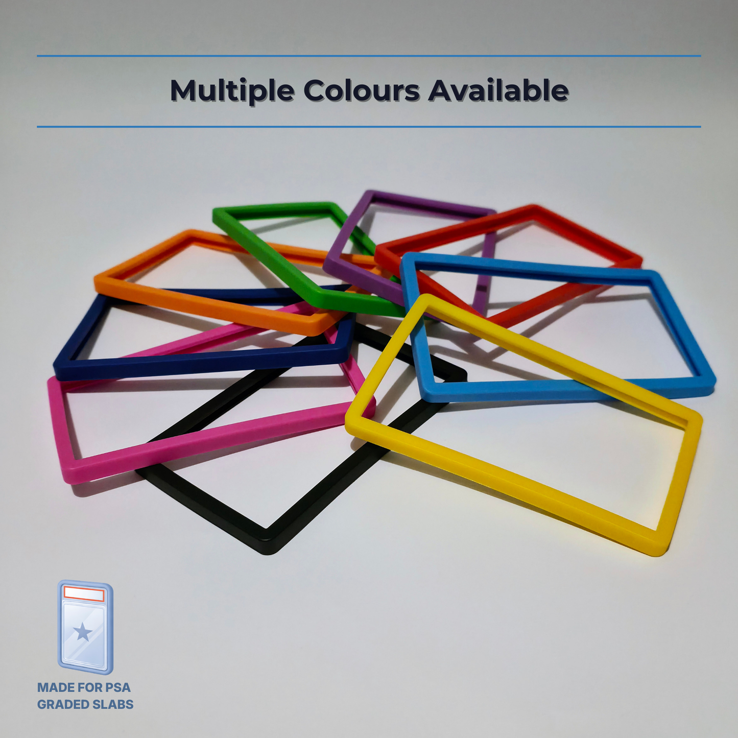 PSA Slab Silicone Bumper Protector - Graded Card Edge Protection