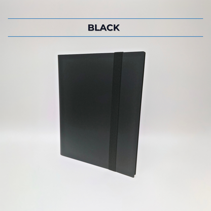 9-Pocket Plastic Trading Card Binder with Strap (Sleeve & Top Loader Options)