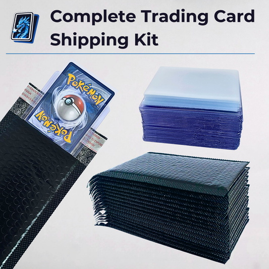Trading Card Mailing Bundle – Top Loaders, Sleeves & Bubble Mailers