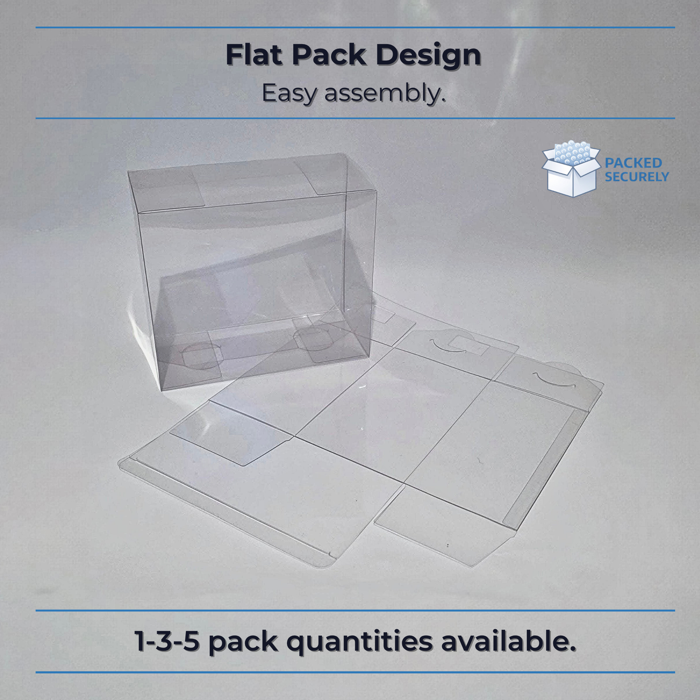 Elite Trainer Box Protector – Clear Plastic Storage Case for Pokémon ETBs (1-10 Pack)