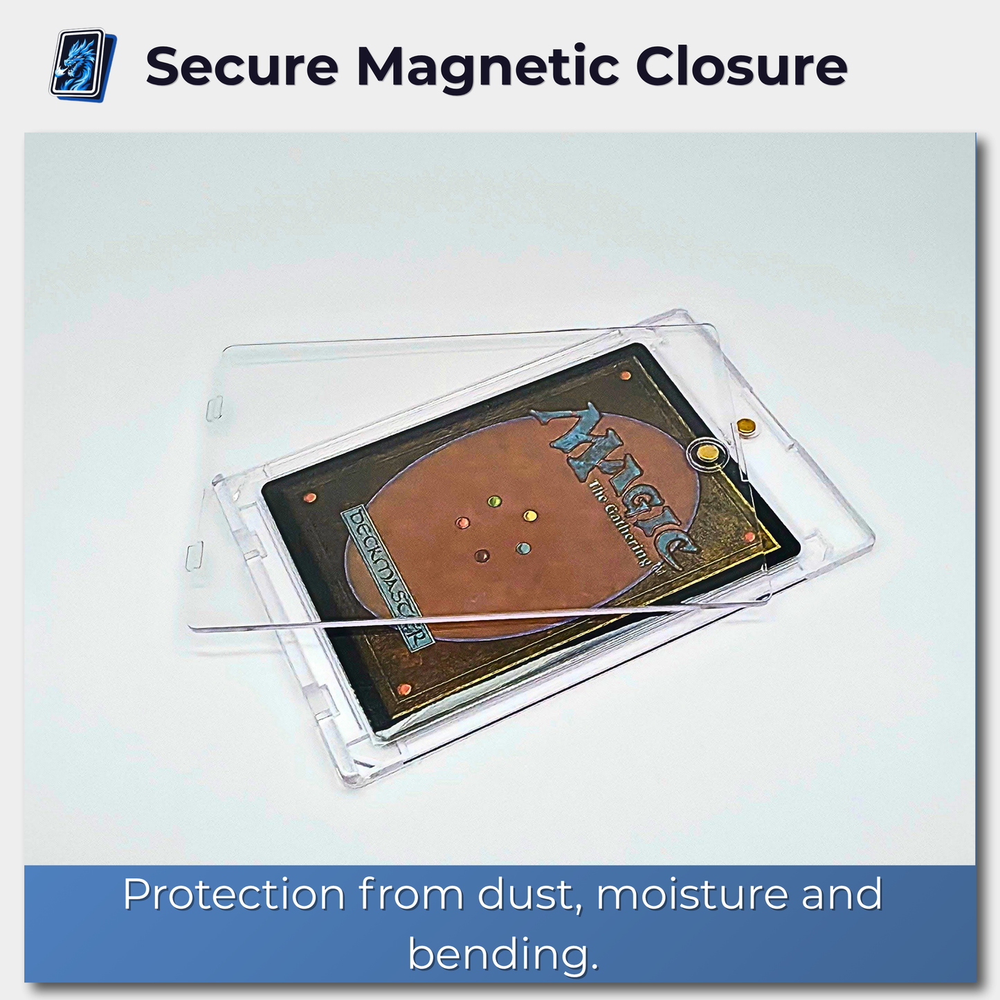 Magnetic Trading Card Holder 7mm | One-Touch Case
