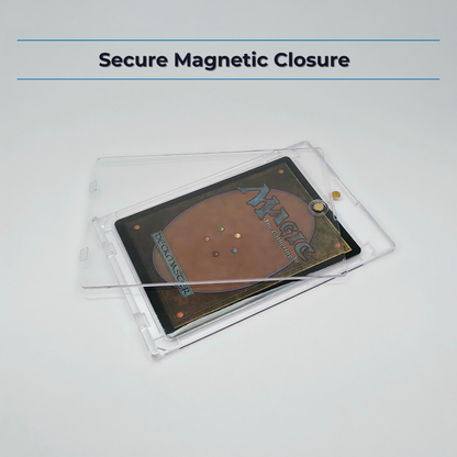 Magnetic Trading Card Holder with Stand | 4mm One-Touch Display Case