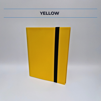 9-Pocket Plastic Trading Card Binder with Strap (Sleeve & Top Loader Options)