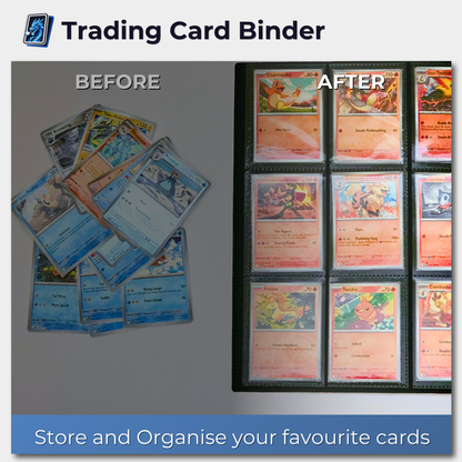 Pokemon Card Binder Sleeves Toploaders Protection Set Bundle UK - PROTECT BUNDLE