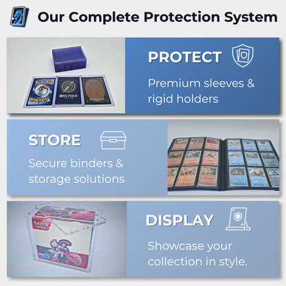 200x Top loaders + 200 FREE Penny Sleeves - Trading Card Sleeve 3”x4” Pokémon