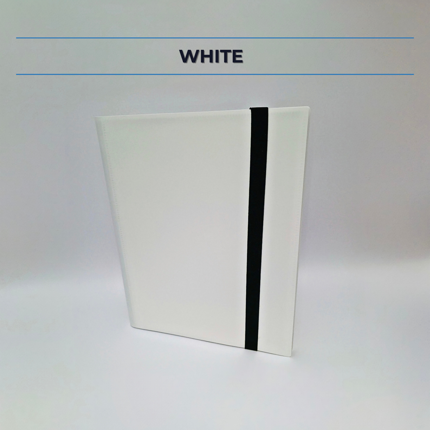 9-Pocket Plastic Trading Card Binder with Strap (Sleeve & Top Loader Options)