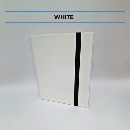 9-Pocket Plastic Trading Card Binder with Strap (Sleeve & Top Loader Options)