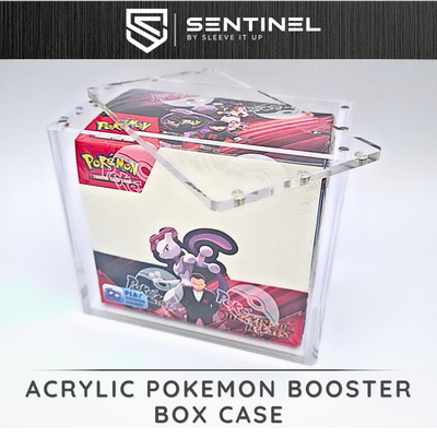Pokémon Booster Box Acrylic Case – Premium Magnetic 5mm Display Protector