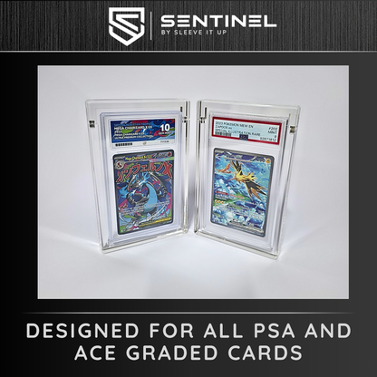 PSA Graded Card Acrylic Display Case – 5mm Magnetic Slab Protector
