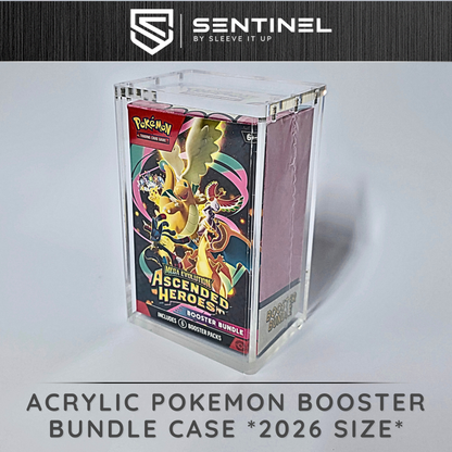 Pokemon Booster Bundle (Ascended Heroes / Perfect Order) Acrylic Case 5mm