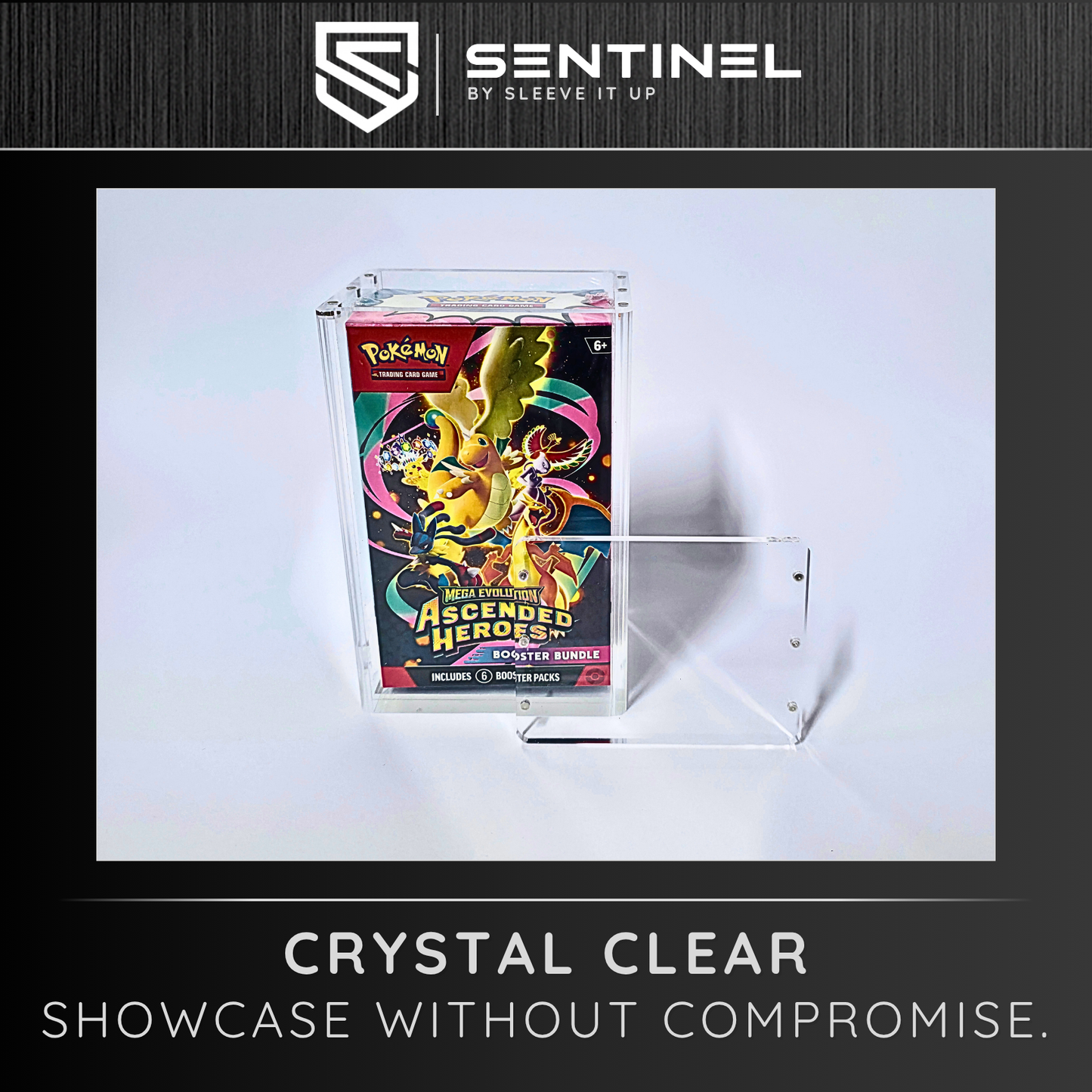 Pokemon Booster Bundle (Ascended Heroes / Perfect Order) Acrylic Case 5mm