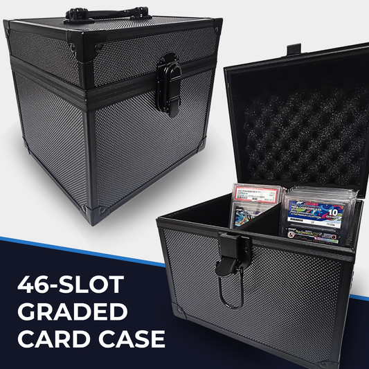 Graded Card Storage Case - Up to 46 Card Capacity | Fits PSA, ACE & CGC Slabs