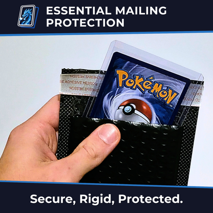 Complete Shippig Kit for Trading Cards (Bubble Envelopes Mailers, Toploaders & Sleeves) - Pokemon, MTD, One Piece, Lorcana, Sports