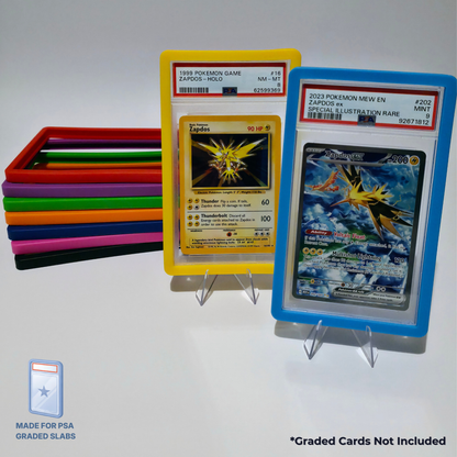 PSA Slab Silicone Bumper Protector - Graded Card Edge Protection